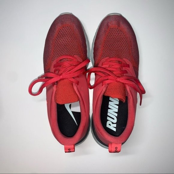 Nike Odyssey React 2 Flyknit Running  Shoes Women's Size 7 US Ember Red Sneakers - Picture 4 of 8